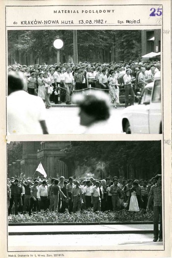 Operacje Zabezpieczenia MO Kraków – 13 sierpień 1982