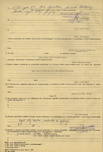 Protokół użycia siły fizycznej