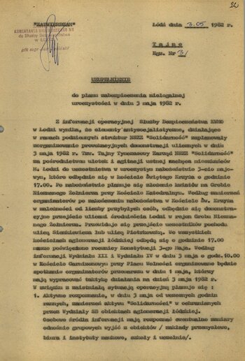 Plany kwartalne działań operacyjno-profilaktycznych