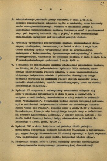 Plany kwartalne działań operacyjno-profilaktycznych