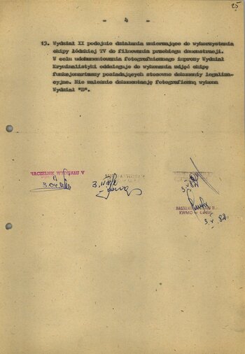 Plany kwartalne działań operacyjno-profilaktycznych