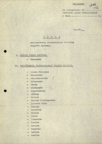 Materiały dot. przygotowań do wprowadzenia stanu wojennego