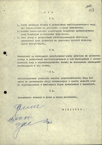 Materiały dot. przygotowań do wprowadzenia stanu wojennego