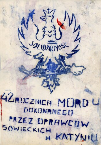 Ulotki, plakaty i gazety kolportowane nielegalnie na terenie zakładu „WSK PZL – Rzeszów”