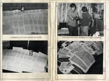 Zdjęcia z przeszukania mieszkania Sławomira Kruka