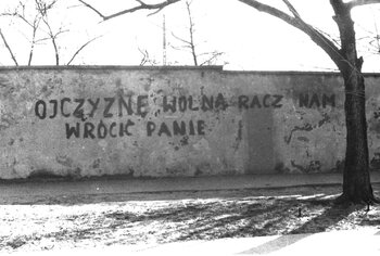 Dokumentacja fot. napisów antykomunistycznych