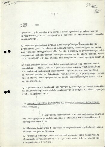 Plan działań operacyjnych wobec krótkofalowców 27.11.1980