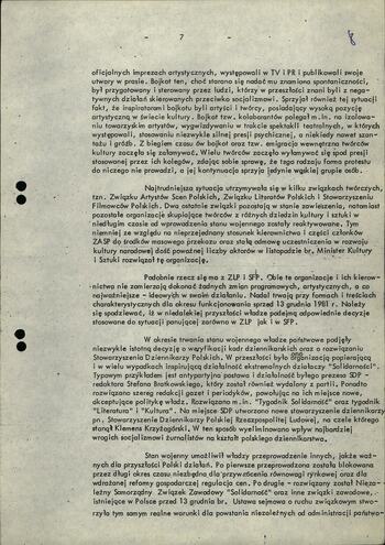 Przesłanki decydujące o wprowadzeniu stanu wojennego w PRL 21.12.1982