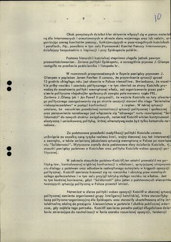 Przesłanki decydujące o wprowadzeniu stanu wojennego w PRL 21.12.1982