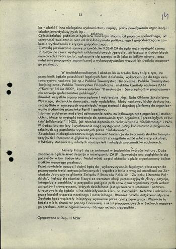 Przesłanki decydujące o wprowadzeniu stanu wojennego w PRL 21.12.1982