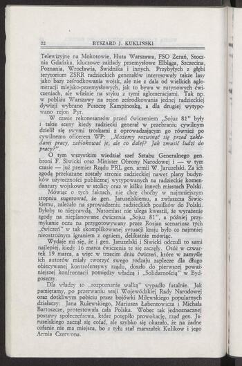 Rozmowa z b. płk. Ryszardem J. Kuklińskim