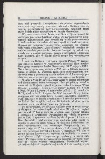 Rozmowa z b. płk. Ryszardem J. Kuklińskim