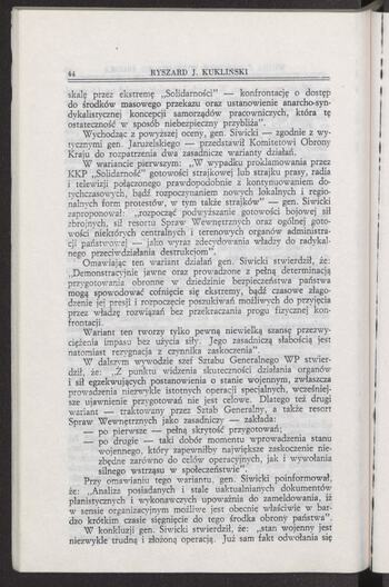 Rozmowa z b. płk. Ryszardem J. Kuklińskim