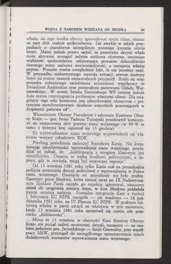 Rozmowa z b. płk. Ryszardem J. Kuklińskim