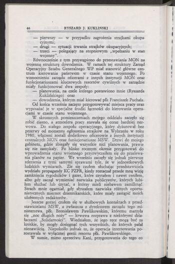 Rozmowa z b. płk. Ryszardem J. Kuklińskim