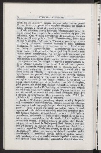 Rozmowa z b. płk. Ryszardem J. Kuklińskim