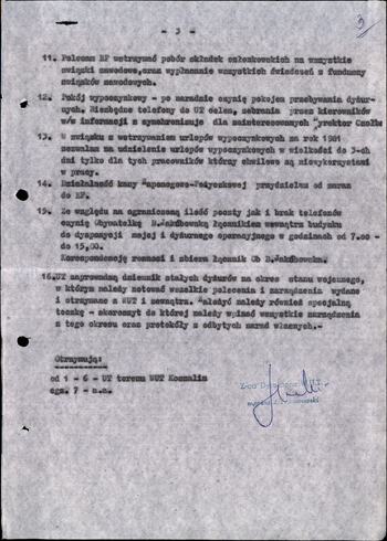 Teczka akt dot. Cenzury korespondencji i kontroli rozmów - okres stanu wojennego 17.12.1981