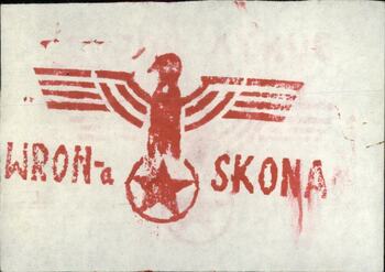 Ulotka "Junta precz", "WRONa skona"