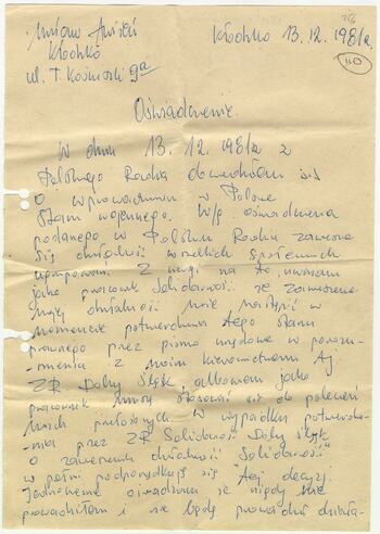 Bibuła, ulotki, wydawnictwa podziemne