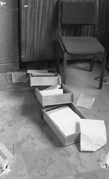 Akcja protestacyjna w Osrodku Odosobnienia w Kwidzynie 14 sierpnia 1982