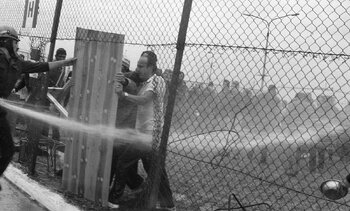 Akcja protestacyjna w Osrodku Odosobnienia w Kwidzynie 14 sierpnia 1982