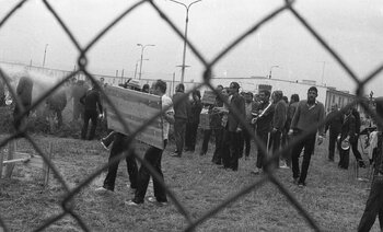 Akcja protestacyjna w Osrodku Odosobnienia w Kwidzynie 14 sierpnia 1982