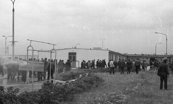 Akcja protestacyjna w Osrodku Odosobnienia w Kwidzynie 14 sierpnia 1982