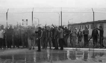 Akcja protestacyjna w Osrodku Odosobnienia w Kwidzynie 14 sierpnia 1982
