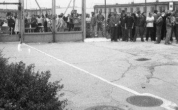 Akcja protestacyjna w Osrodku Odosobnienia w Kwidzynie 14 sierpnia 1982