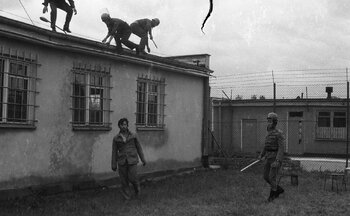 Akcja protestacyjna w Osrodku Odosobnienia w Kwidzynie 14 sierpnia 1982