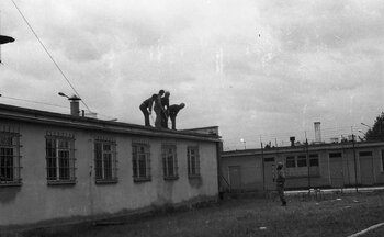 Akcja protestacyjna w Osrodku Odosobnienia w Kwidzynie 14 sierpnia 1982