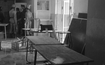 Akcja protestacyjna w Osrodku Odosobnienia w Kwidzynie 14 sierpnia 1982