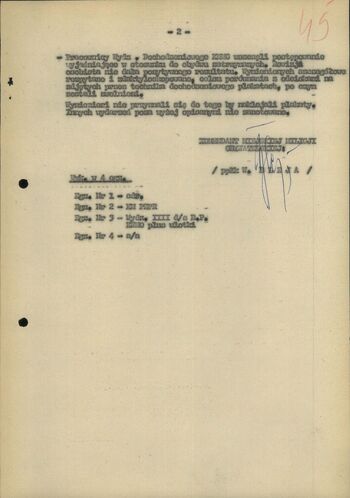 Meldunki i notatki służbowe