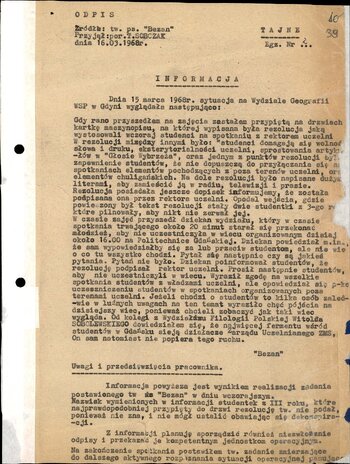 Doniesienia tajnego współpracownika