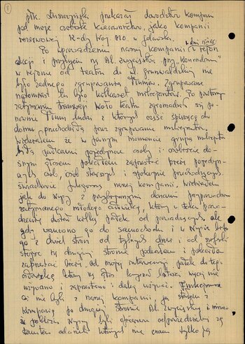 Oświadczenie ppłk. Mariana Łosia