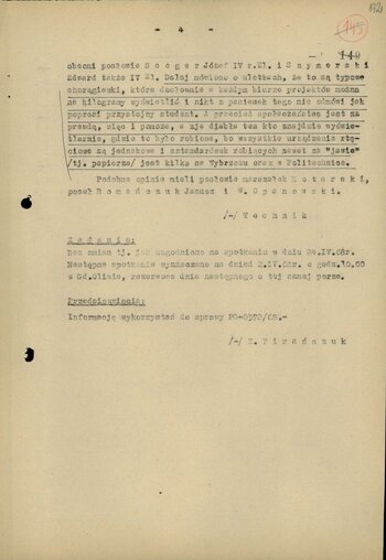 Doniesienia tajnego współpracownika