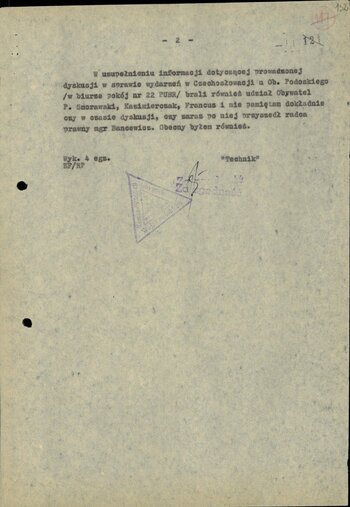 Doniesienia tajnego współpracownika