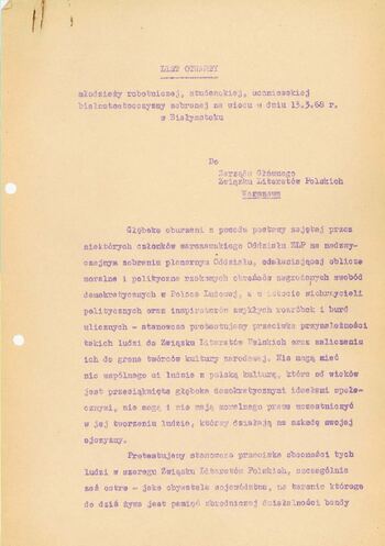 Ulotki propagandowe #1