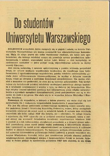 Ulotki propagandowe #8