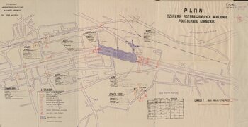 Mapa rejonu Politechniki Gdańskiej