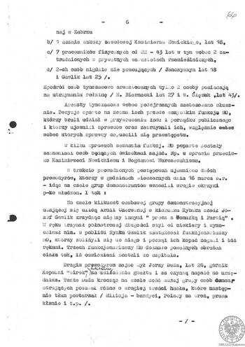 Sprawozdanie Prokuratora Wojewódzkiego w Katowicach