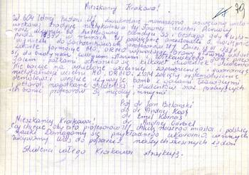 Wiersze nieznanego autora dotyczące wydarzeń marcowych