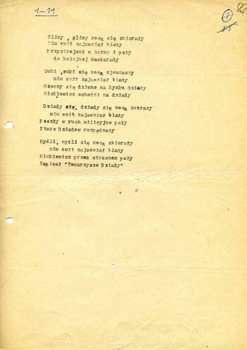 Odezwa studentów UJ