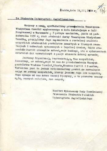 Materiały operacyjne Wydziału III SB