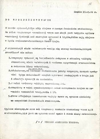 Ulotki, druki, wiersze