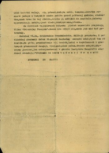 Wybrane dokumenty z teczki