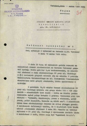 Meldunek specjalny nr 2