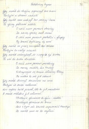 Ulotki antyreżimowe z grudnia 1970 r.