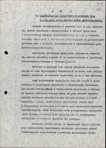 Informacja i ocena o działaniach podjętych przez Prokuraturę Wojewódzką w Gdańsku