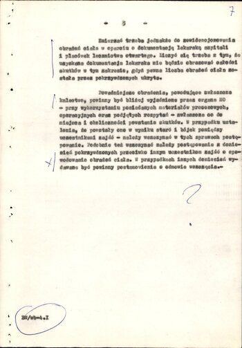 Wskazówki Prokuratury Generalnej z dnia 4 stycznia 1971 r.